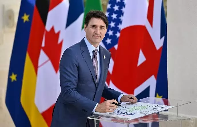 Canada PM Justin Trudeau dukes it out with Tory rival over climate, election timing Canada PM Justin Trudeau dukes it out with Tory rival over climate, election timing